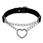 BLACK-GOTH-AESTHETIC-HEART-CHAIN-CHOKER