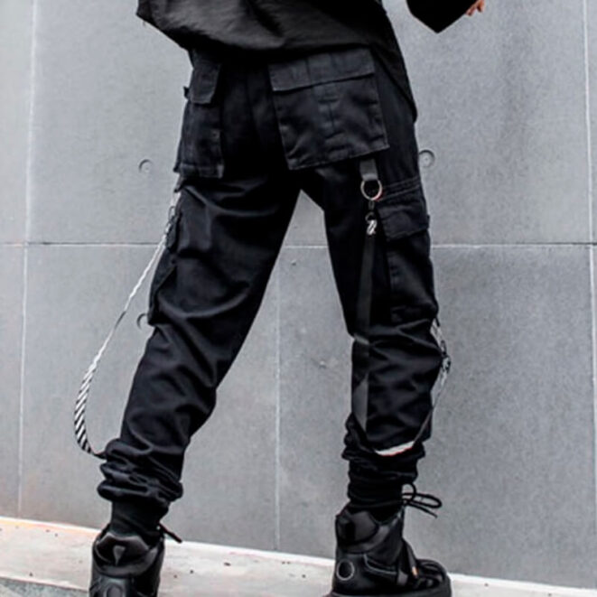 Black-Goth-Cargo-Pants-for-Women-Street-Punk-Military-2