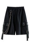 Black-Men-Chain-Shorts-Streetwear-Urbancore-3