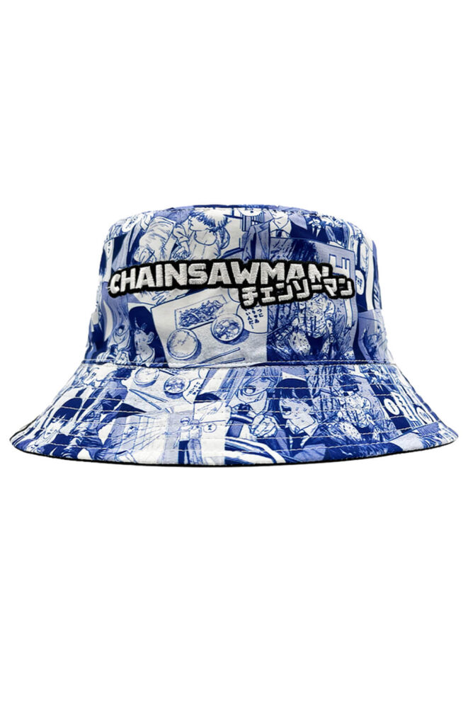 Bucket Hat Chainsaw Man Manga Aesthetic Summer (3)