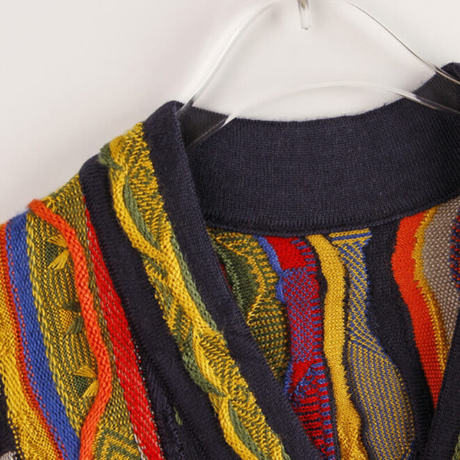 Coogi Design Retro Core Unisex Cardigan (3)