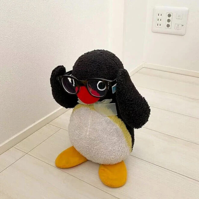Cute Pingu Penguin Plush Toy 32 cm Kidcore Aesthetic (8)