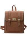 Light Academia Style Backpack Eco Leather (1)