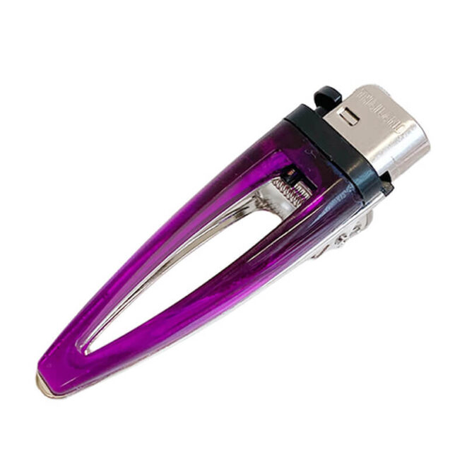 Lighter Hair Clip Weirdcore Aesthetic Lit Clip (11)