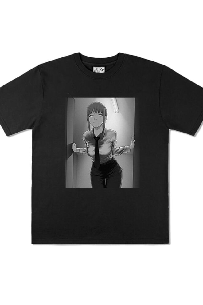 Makima Horny Devil Manga Unisex T-Shirt E-Kids Style (5)
