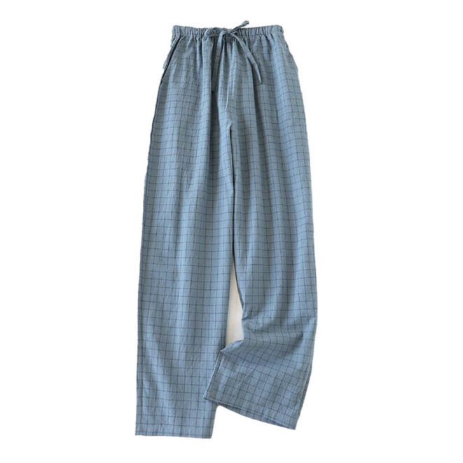 Plaid Grid Softie Aesthetic Pajama Pants for Women (3)