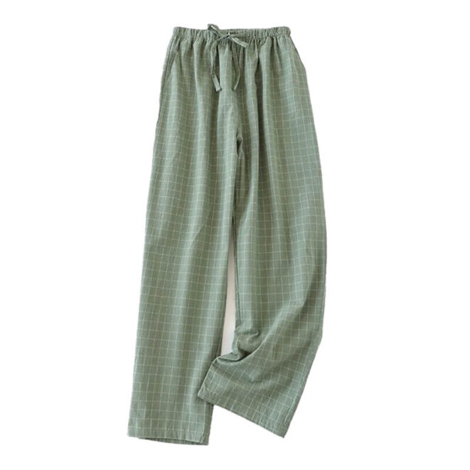 Plaid Grid Softie Aesthetic Pajama Pants for Women (5)