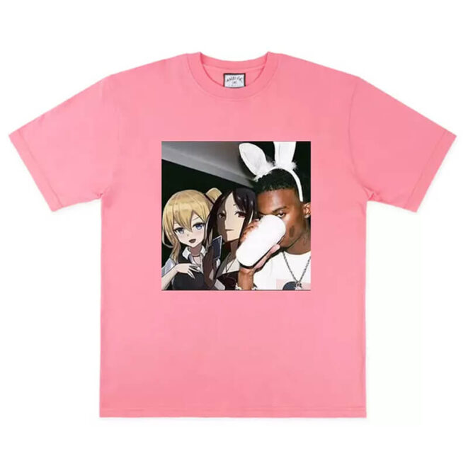 Playboi Carti and K-On Girls T-Shirt Animecore Aesthetic (3)