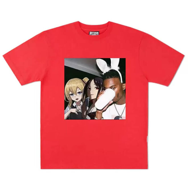 Playboi Carti and K-On Girls T-Shirt Animecore Aesthetic (5)