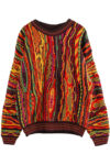 Retro Style Lava Red Coogi Sweater Unisex (1)