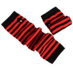 Striped-Elbow-Length-Fingerless-Gloves-Emo-Punk-Anime-Egirl-18