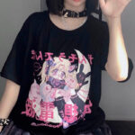 Women-T-shirt-Anime-Steam-Punk-Harajuku-E-Girl-Kawaii