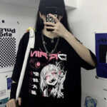 Women T-shirt Himiko Toga Animecore Yandere 4