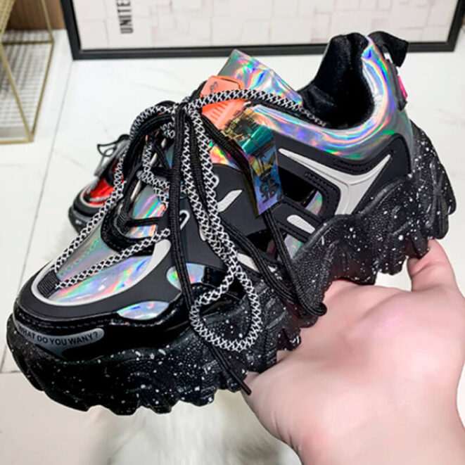 Womens-Holographic-Sneakers-Cyber-Chunky-Sole-Silver2