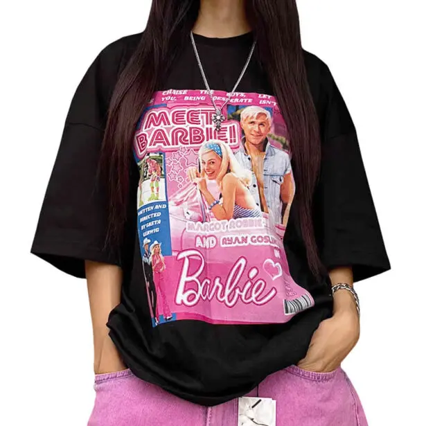 Cheap Margot Robbie And Ryan Gosling Barbie Baseball Jersey