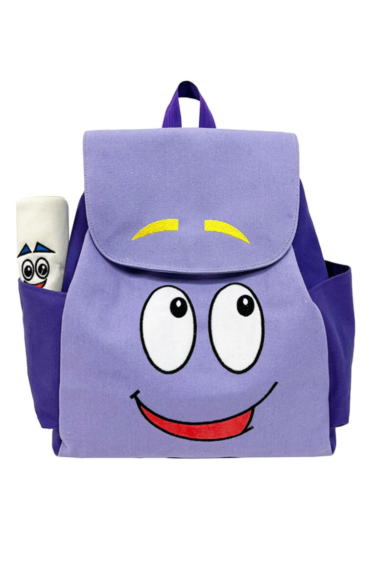 Dora the Explorer Backpack Purple E-Kids Kidcore Aesthetic