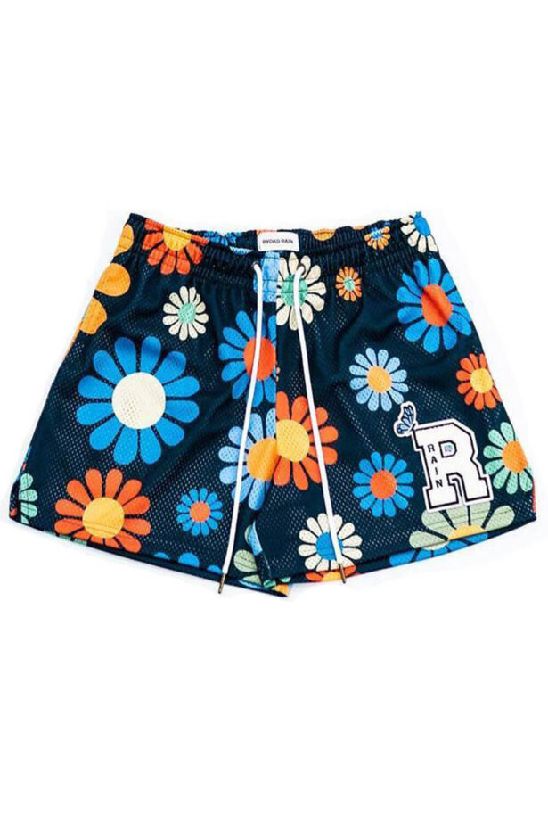 Indie Flowers Unisex Shorts Ryoko Rain Retro Core Aesthetic