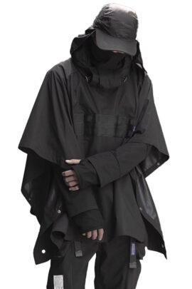 Urban Ninja Cloak Jacket Unisex Techwear Cyberpunk Style