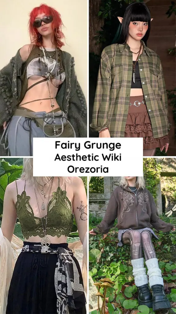 How to Dress in Grunge Fairycore  Aesthetic Internet Style Guide