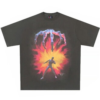 Demon Hand Puppet Dark Fashion Print Unisex T-Shirt