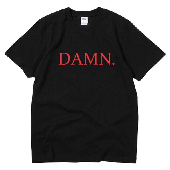 Kendrick Lamar Damn T-Shirt Unisex Altcore Hip-Hop Aesthetic