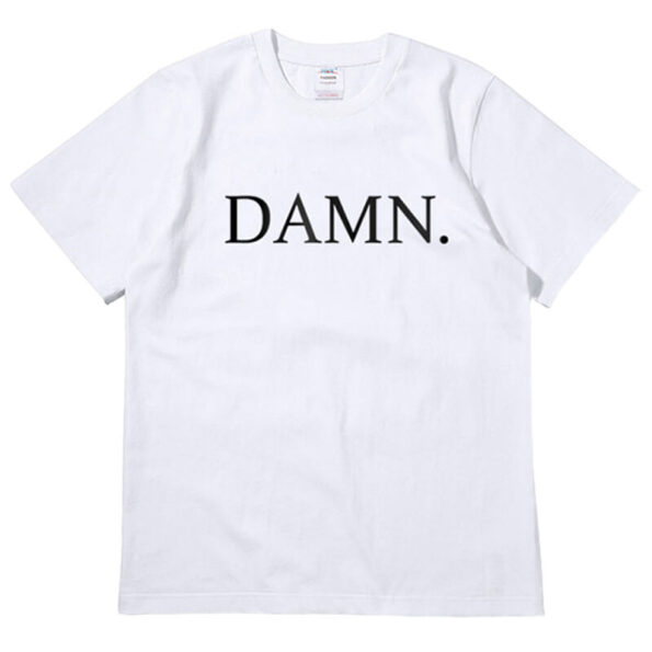 Kendrick Lamar Damn T-Shirt Unisex Altcore Hip-Hop Aesthetic