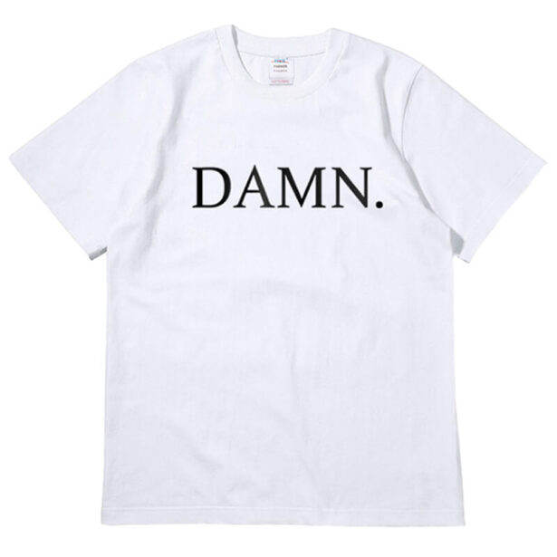 Kendrick Lamar Damn T-Shirt Unisex Altcore Hip-Hop Aesthetic