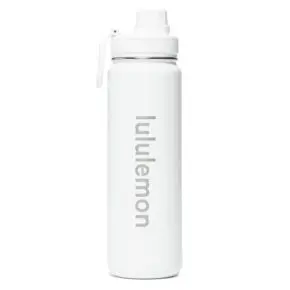 LULULEMON Back to Life Logo-Print Stainless Steel Water Bottle