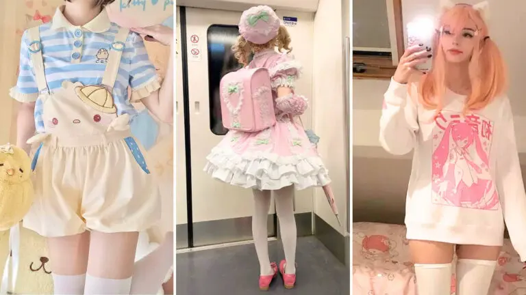 Aesthetic hot sale kawaii outfits