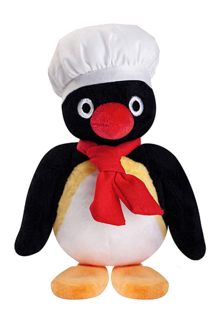 Pingu Chef Plush Toy Stuffed Doll Cute Kidcore Aesthetic