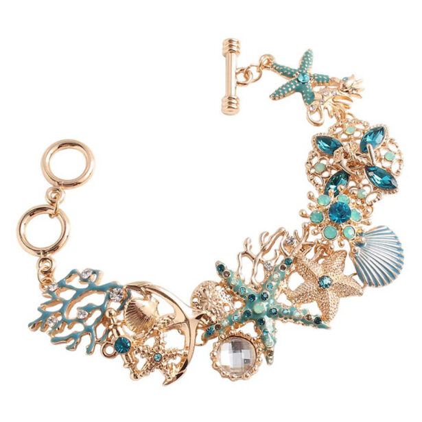 Ocean Starfish Coral Bracelet Mermaidcore Aesthetic 1