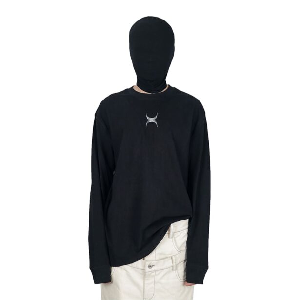 black longsleeve from the designer brand chrysomallon 1