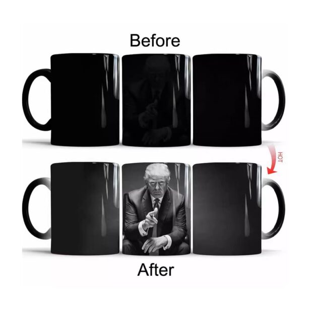 Donald Trump Heat Sensitive Print Change Mug 1