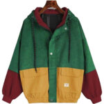 Corduroy Patchwork Unisex Jacket5