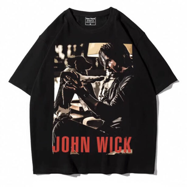 John Wick Geek Aesthetic Unisex T Shirt 1