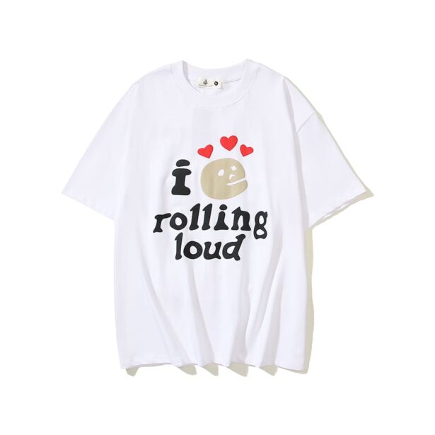 Unisex T Shirt Broken Planet Streetwear I Love Rolling Loud 1