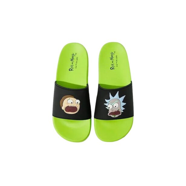 Rick and Morty Green Slides and Socks for Every Fan 1